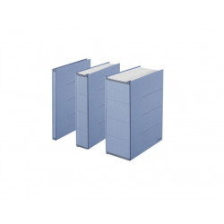 Segtuvas kartoninis archyvavimui iki 800l. PLUS JAPAN ZEROMAX, rožinės sp., įp.10