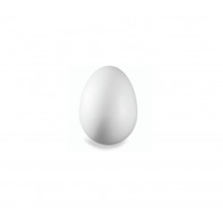 Putų polistirolo kiaušinis 8x5cm baltas,