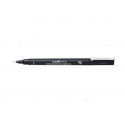 Grafinis rašiklis UNI PIN-200 03-0,38 mm, juodos sp.