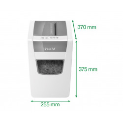 Dokumentų naikiklis LEITZ IQ SLIM HOME, su šiukšlių dėže