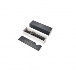 Plunksnakotis PARKER URBAN MUTED BLACK GT, juodos sp. su aukso sp. detalėmis