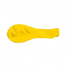 Balionas metalizuotas 30cm, geltonos spalvos