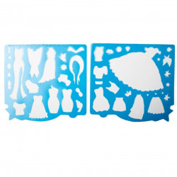 Knygelė su lipdukais - aprenk lėlytę CENTRUM 18,5x18,5cm