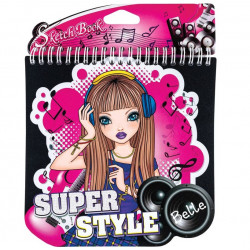 Knygelė su lipdukais - aprenk lėlytę CENTRUM 18,5x18,5cm