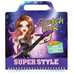 Knygelė su lipdukais - aprenk lėlytę CENTRUM 20x22cm