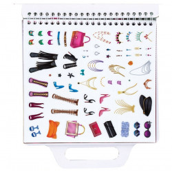 Knygelė su lipdukais - aprenk lėlytę CENTRUM 20x22cm