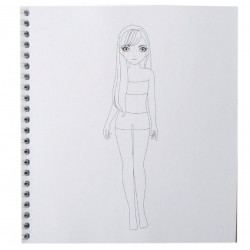 Knygelė su lipdukais - aprenk lėlytę CENTRUM 20x22cm