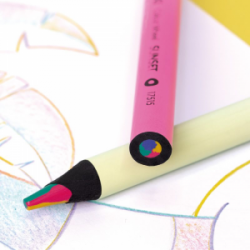 Pieštukas MILAN MAXI SUNSET spalvotu grafitu 5mm, pak.12