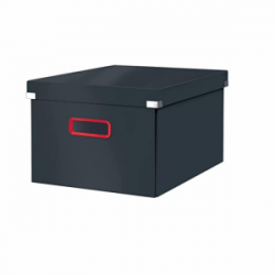 Archyvinė dėžė CLICK & STORE COSY LEITZ A4, juodos sp.