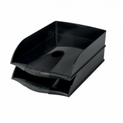 Dokumentų lentynėlė LEITZ RECYCLE juodos sp. įp.10