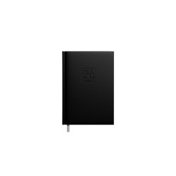 Darbo knyga - kalendorius JUNIOR CLASSIC 2024m., 120x155mm., juodos sp.