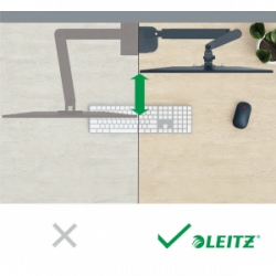 Dviejų monitorių laikiklis LEITZ