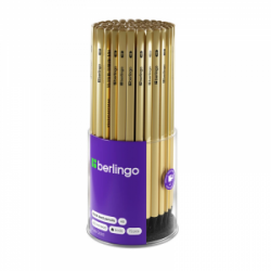 Pieštukas be trintuko BERLINGO PURE GOLD HB įp.72