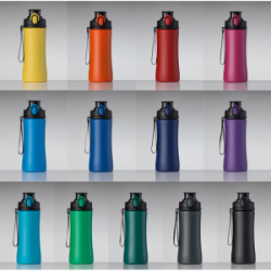 Gertuvė COLORISSIMO PRIMO, metalinė 500ml, šv. žalios sp.