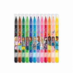Flomasteriai MAPED PIXEL BARBIE 12sp.