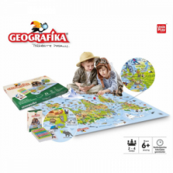 Stalo žaidimas ''Geografika", tyrinėti pasaulį, dėžutėje