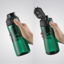 Gertuvė COLORISSIMO TRITAN, plastikinė 580ml, geltona sp.