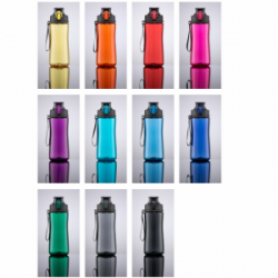 Gertuvė COLORISSIMO TRITAN, plastikinė 580ml, geltona sp.