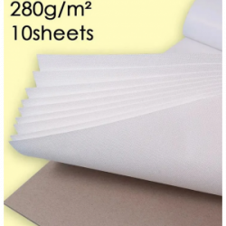 Drobinis bloknotas FOSKA A4 280g 10l