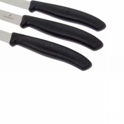 Peilių rinkinys VICTORINOX PARING 3vnt, juodos sp.