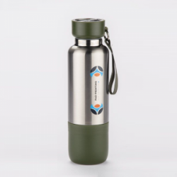 Termo puodelis RON, 500ml, t. žalios spalvos