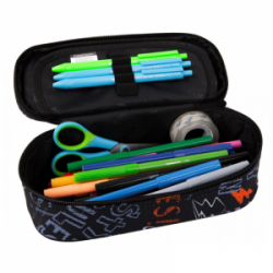 Penalas COOLPACK CAMPUS NEW YORK 23x10x6cm, margas, juodos sp.