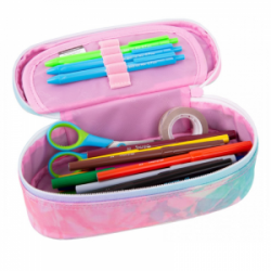 Penalas COOLPACK CAMPUS TIE DYE 23x10x6cm, rožinės sp.