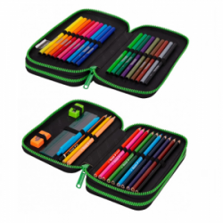 Penalas užpildytas 2 skyriai COOLPACK JUMPER 2, marga, juodos sp.