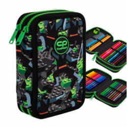 Penalas užpildytas 2 skyriai COOLPACK JUMPER 2, marga, juodos sp.