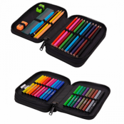 Penalas užpildytas 2 skyriai COOLPACK JUMPER 2, marga, juodos sp.