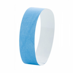 Popierinė apyrankė WRISTVEK, šv. mėlyna sp., COOL 1vnt.