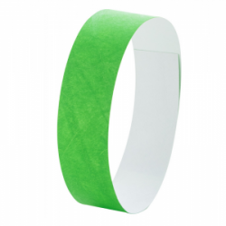 Popierinė apyrankė WRISTVEK, žalia sp., COOL 1vnt.