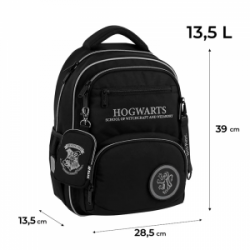 Kuprinė KITE HARRY POTTER 39x28,5x13,5cm, juoodos sp.