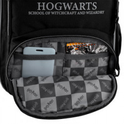 Kuprinė KITE HARRY POTTER 39x28,5x13,5cm, juoodos sp.