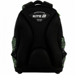 Kuprinė pradinukams KITE MULTIPLAYER 36x27x16cm, juoda/žalia sp.