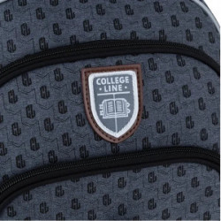 Kuprinė KITE COLLEGE 39x29,5x14,2cm, pilka sp.