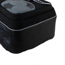 Kuprinė KITE FOOTBALL 39x29,5x14,2cm, juoda sp.