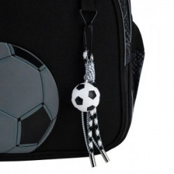 Kuprinė KITE FOOTBALL 39x29,5x14,2cm, juoda sp.