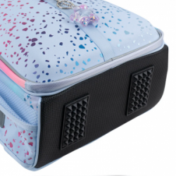 Kuprinė KITE SHINY 38x29x15cm, šv. mėlyna sp.