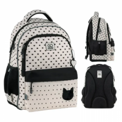 Kuprinė GOPACK CAT, 15L 41x29x17cm, smėlio sp.