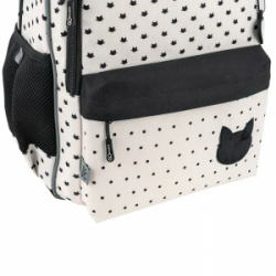 Kuprinė GOPACK CAT, 15L 41x29x17cm, smėlio sp.