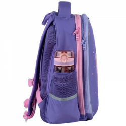 Kuprinė pradinukams GOPACK GLOWING, 15L 38x28x13cm, violetinės sp.