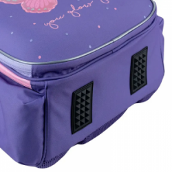 Kuprinė pradinukams GOPACK GLOWING, 15L 38x28x13cm, violetinės sp.