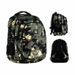Kuprinė GOPACK, 19L 44x32x18cm, kamufliažinės sp.