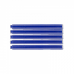 Rašalo kapsulės ilgos PELIKAN mėlynos 5 vnt.