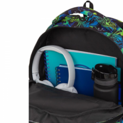 Kuprinė COOLPACK JERRY 15", marga, juodos sp.