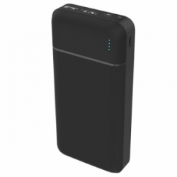 Išorinė baterija PLATINET Power Bank 20000mAh, juoda