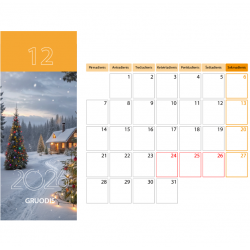 Pastatomas stalo kalendorius 2026m.