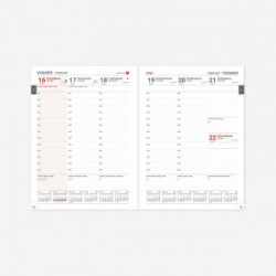 Darbo knyga - kalendorius FUTURA BALADEK 2026m., A4, pilkos sp.