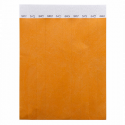 Popierinė apyrankė WRISTVEK, oranžinė sp., COOL 1vnt.